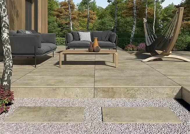 Płytki 2cm na tarasy wentylowane balkony 120x60 Baldo beige