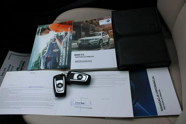 BMW X3 xDrive 2.0d 190Km 2016Rok Przebieg 116807km Salon PL Serwis w ASO