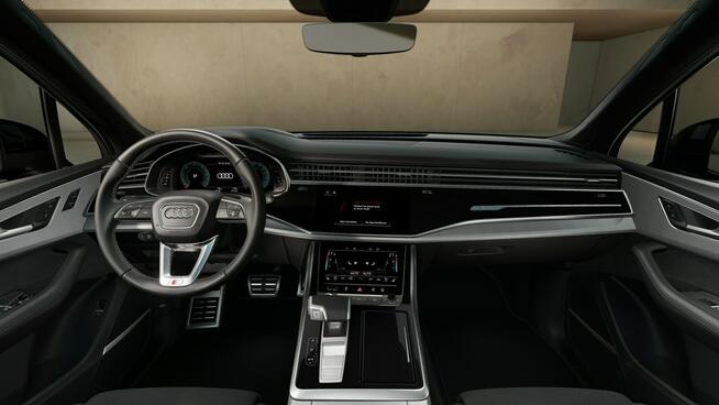 Audi Q7 7-os._OśSkrętna_S Line_Lasery_HeadUp_Hak_B&O_Panorama_Kamera360_Dociąg