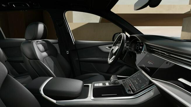 Audi Q7 7-os._OśSkrętna_S Line_Lasery_HeadUp_Hak_B&O_Panorama_Kamera360_Dociąg