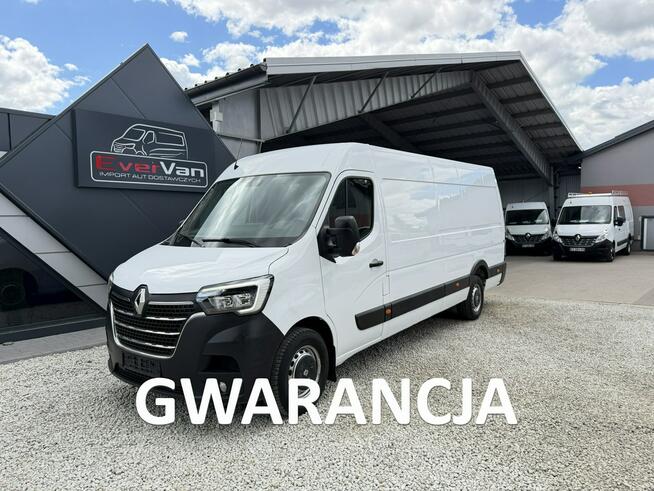 Renault Master max najdłuższy 3 osobowy L4H2 pełna opcja silnik 2.3 lift 145KM