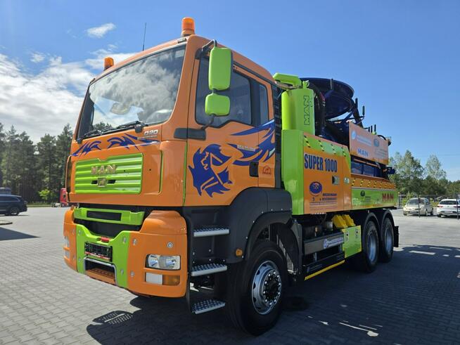 MAN Wiedemann SUPER 1000 6x6 WUKO RECYKLING do zbierania odpadów 6x6 WUKO asenizacyjny separator bec