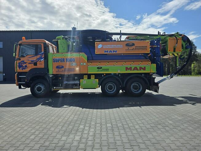 MAN Wiedemann SUPER 1000 6x6 WUKO RECYKLING do zbierania odpadów 6x6 WUKO asenizacyjny separator bec