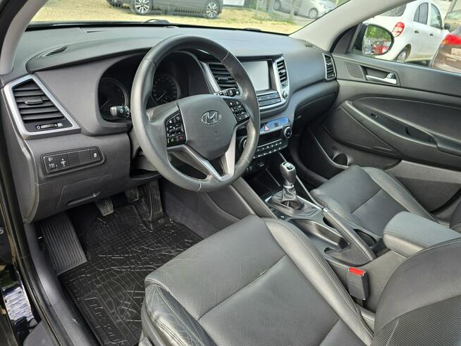 Hyundai Tucson 1.6 177koni.Nawigacja.Kamera.Grzane Fotele .Skórzana Tapicerka.