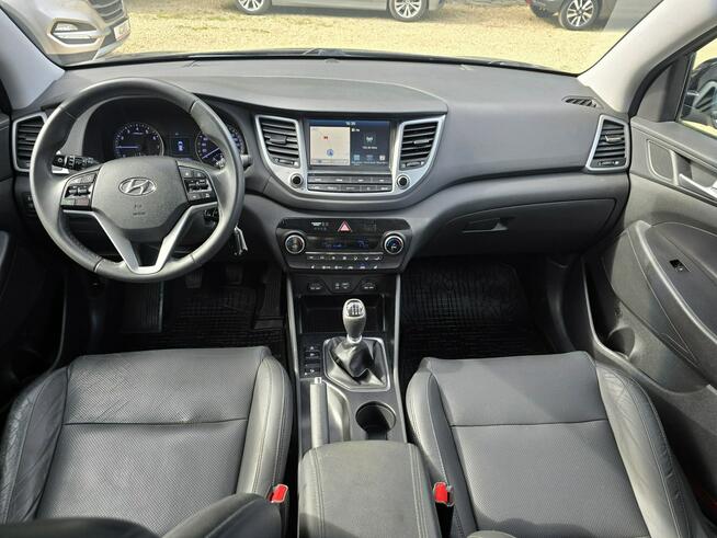 Hyundai Tucson 1.6 177koni.Nawigacja.Kamera.Grzane Fotele .Skórzana Tapicerka.