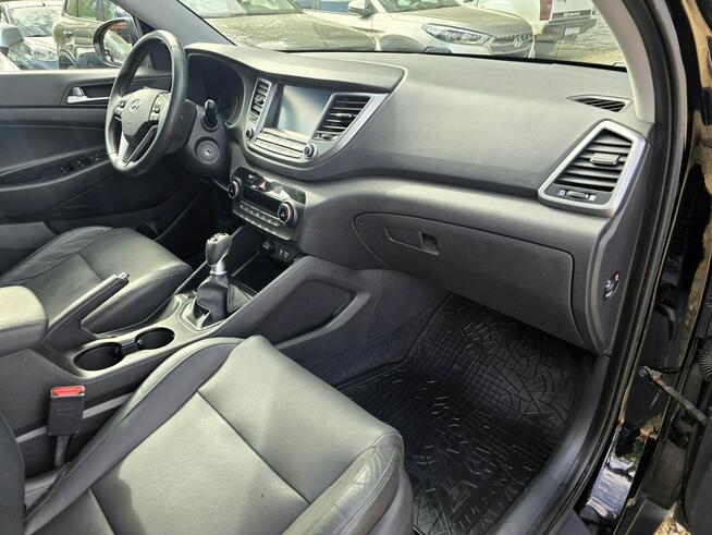 Hyundai Tucson 1.6 177koni.Nawigacja.Kamera.Grzane Fotele .Skórzana Tapicerka.