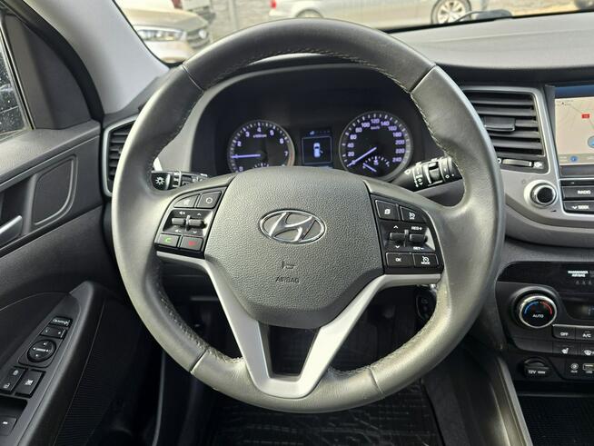 Hyundai Tucson 1.6 177koni.Nawigacja.Kamera.Grzane Fotele .Skórzana Tapicerka.
