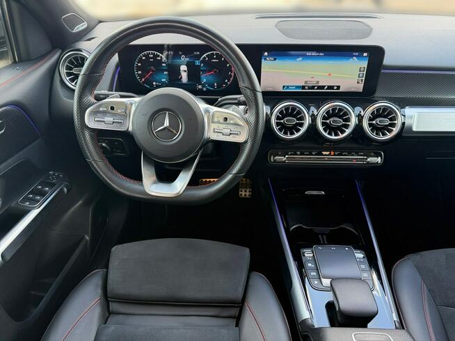 Mercedes GLB FUL LED skóra PANORAMA kamery 360 grzane fotele nawi 7 foteli AMG 4x4