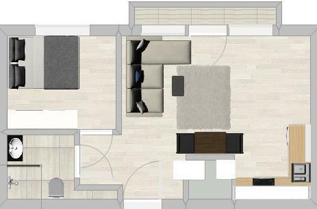 2 pokoje + balkon, mp w garażu- Kazimierza 32