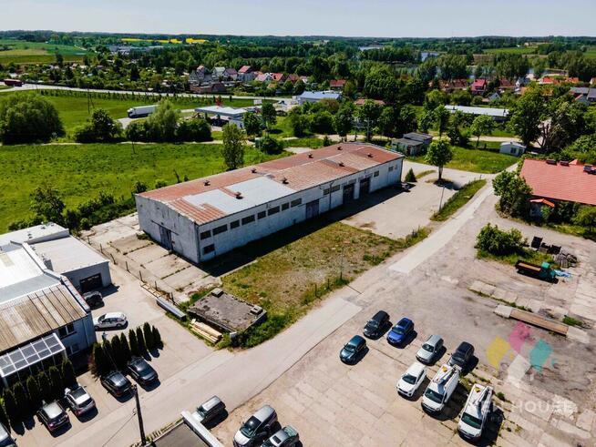 Hala 1087 m2 , przy zjeździe z DK16, pełne media