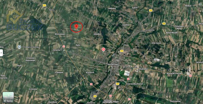 Działka siedliskowa Bronisławy gm. Sochaczew,