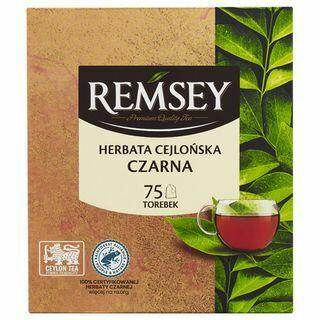 Herbata Remsey 75 t. z nutą cytryny earl grey strong english