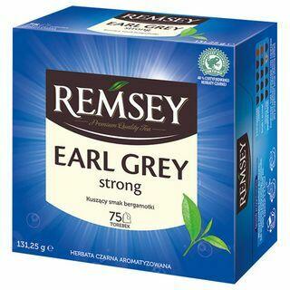 Herbata Remsey 75 t. z nutą cytryny earl grey strong english