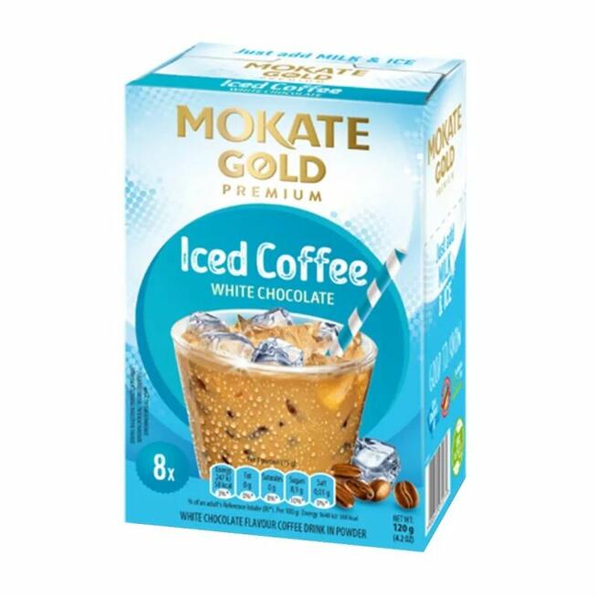 Kawa Mokate iced caffee czekoladowa , mięta , karmel , biała