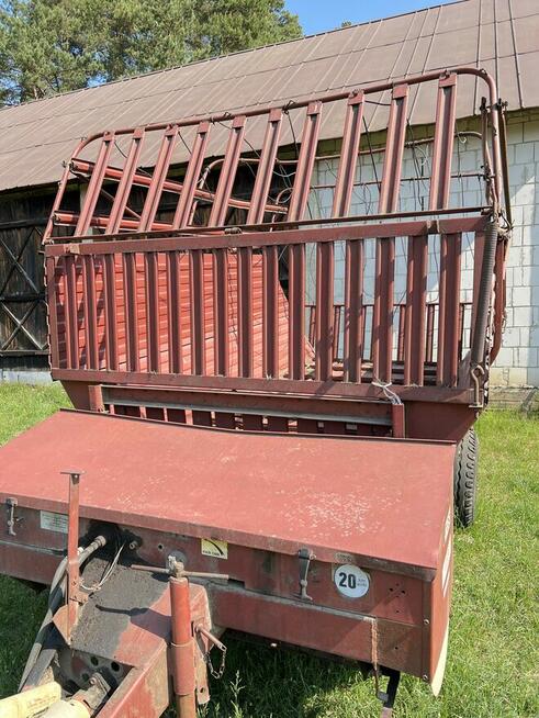 Przyczepa samozbierająca Agromet, Rok produkcji 1990 Kunów