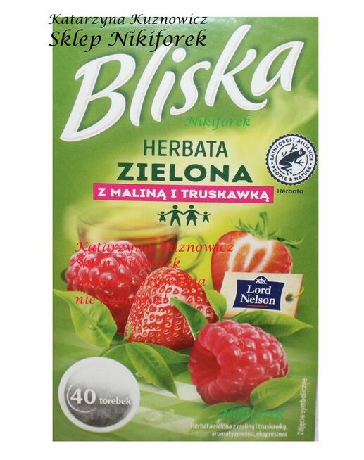 Bliska herbata zielona 40t cytrusowa , mango , truskawka