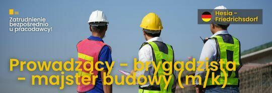 praca Niemcy, niem warunki, budowlanka, stany surowe 25 €