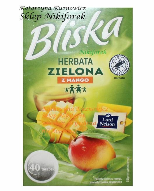 Bliska herbata zielona 40t cytrusowa , mango , truskawka