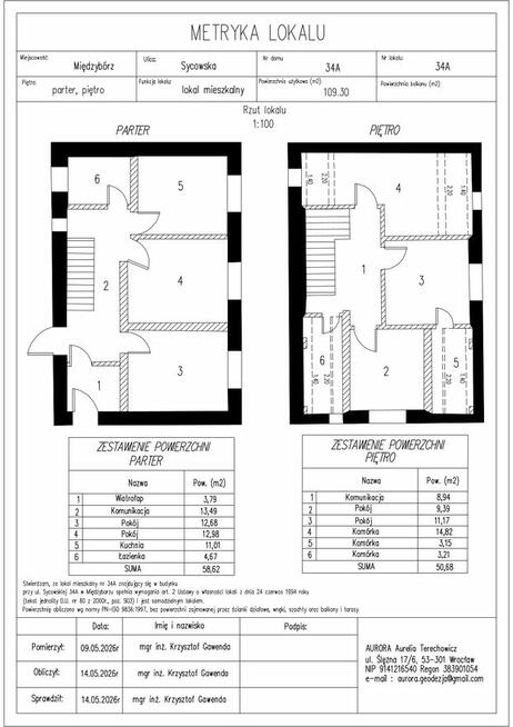 Dom Międzybórz | 109,3 m² | Działka 7,3 ar | Taras | Garaż