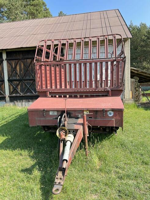 Przyczepa samozbierająca Agromet, Rok produkcji 1990 Kunów