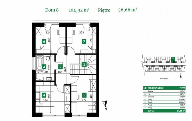 Piękny domek z ogrodem pod Wrocławiem/Krzyżowice, gm.Kobierzyce