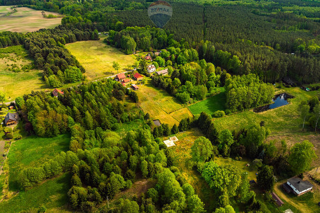 Działka 2166 m² z widokiem na jezioro i WZ