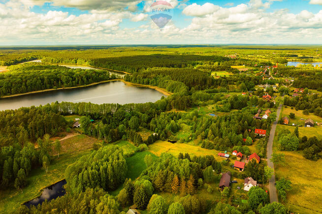 Działka 2166 m² z widokiem na jezioro i WZ
