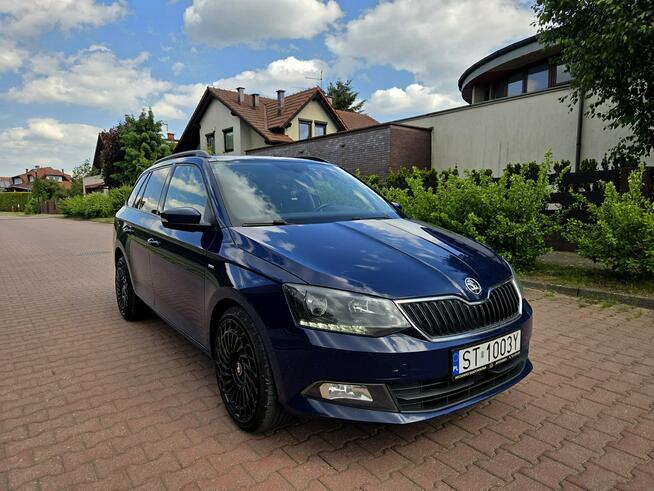 Škoda Fabia Clever 1.4TDI 90KM 2018r Panorama, Tempomat Aktywny, LED