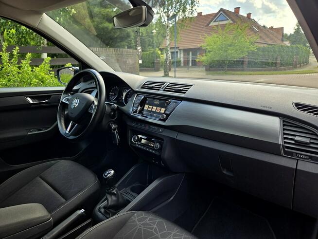 Škoda Fabia Clever 1.4TDI 90KM 2018r Panorama, Tempomat Aktywny, LED
