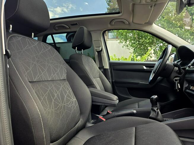 Škoda Fabia Clever 1.4TDI 90KM 2018r Panorama, Tempomat Aktywny, LED