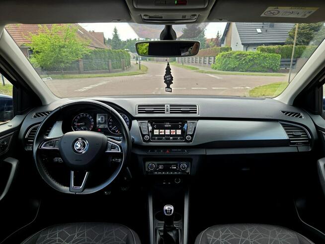Škoda Fabia Clever 1.4TDI 90KM 2018r Panorama, Tempomat Aktywny, LED