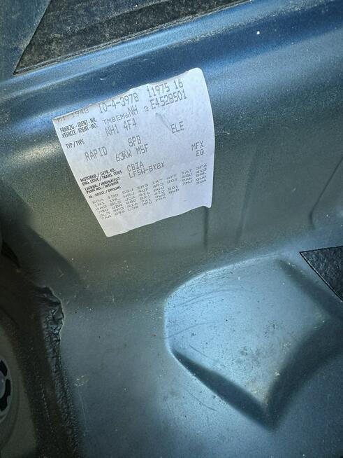 Škoda RAPID Climatronic, niezawodna benzyna, tempomat, isofix, alufelgi, z Niemiec