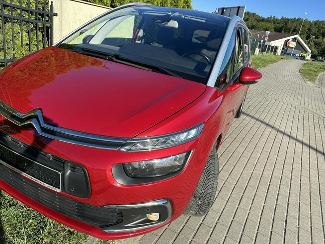 Citroen C4 Grand Picasso Wymieniony rozrząd, 7 m, klimatronic, kamera, LED dzienne, hak, nawig.