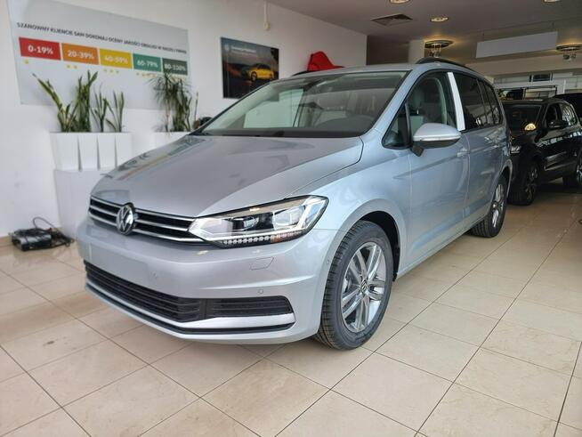Volkswagen Touran Comfortline Plus 1.5 TSI 150 KM automat DSG Jasna tapicerka