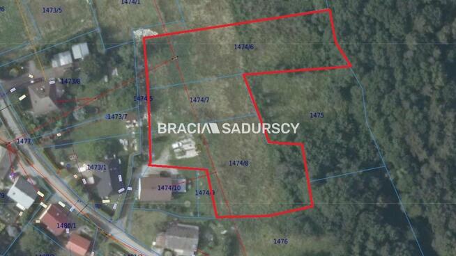Działka budowlana Rzeszotary gm. Świątniki Górne, Podlesie