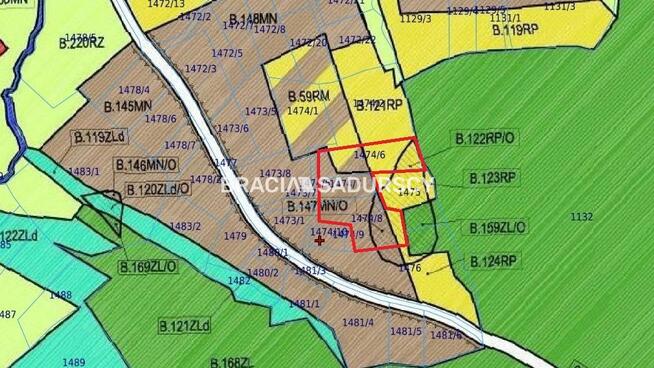 Działka budowlana Rzeszotary gm. Świątniki Górne, Podlesie