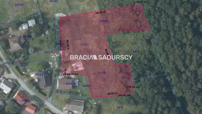 Działka budowlana Rzeszotary gm. Świątniki Górne, Podlesie