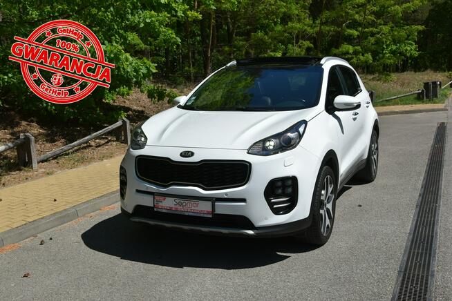 Kia Sportage GTline 2.0CRDi 136KM 2017r. AWD 4x4 JBL LED Skóra Panorama Kamera