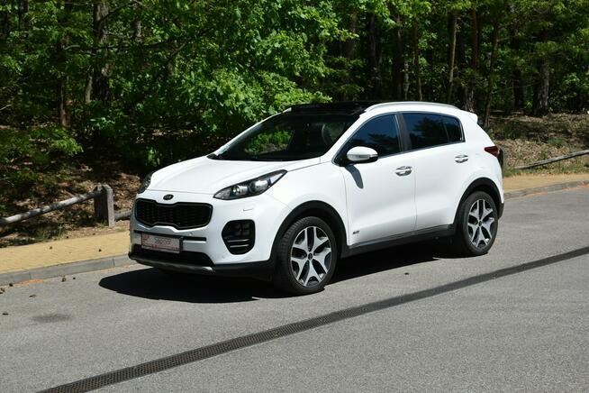 Kia Sportage GTline 2.0CRDi 136KM 2017r. AWD 4x4 JBL LED Skóra Panorama Kamera