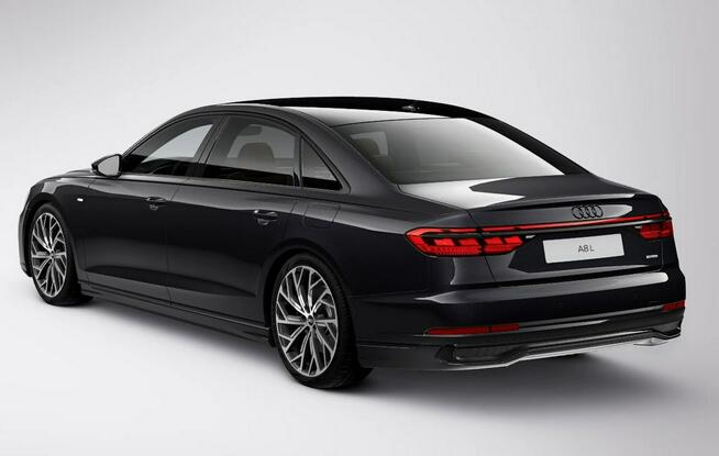Audi A8 60TFSI e Quattro Long S-line B&O Panorama ACC Oś skrętna Noktowizor