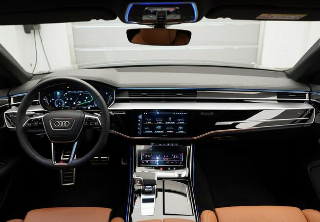 Audi A8 60TFSI e Quattro Long S-line B&O Panorama ACC Oś skrętna Noktowizor