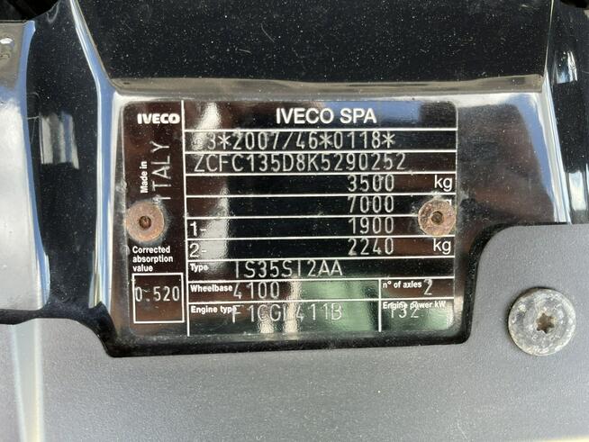 Iveco Daily 35S18 Burto_Firana 10-palet 3.0/180KM Regulowana Plandeka Zawieszenie