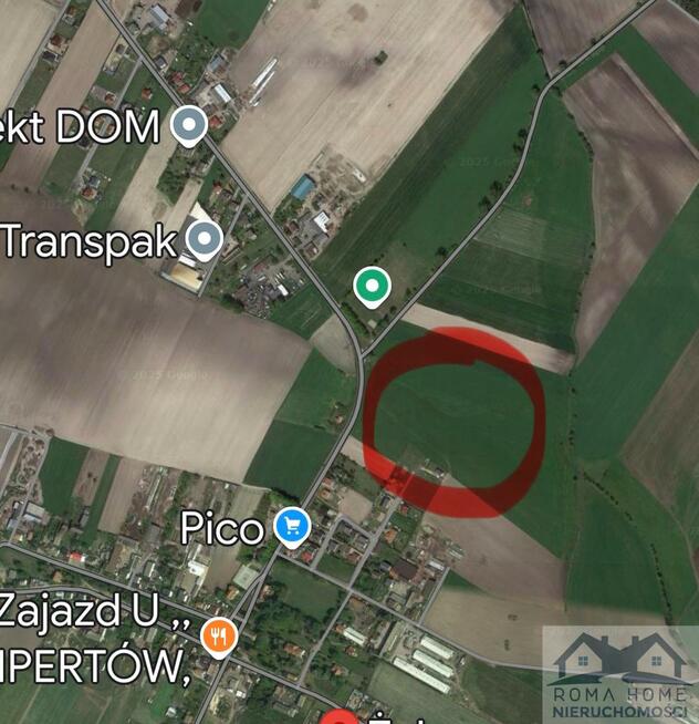 Działka budowlana Żabno gm. Brodnica