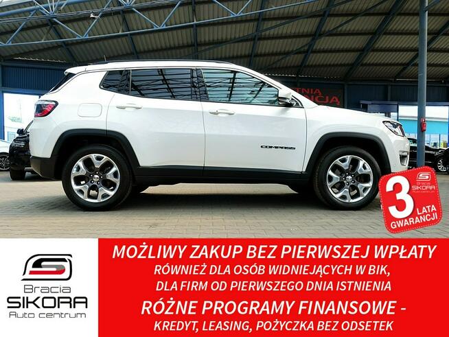 Jeep Compass LIMITED Navi+Kamera+Podgrz Fotele+KIER PERŁA GWAR. I-wł Kraj Bezwypadk