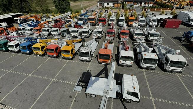 Nissan Cabstar Podnośnik Koszowy 21m CMC PLA 210 Zwyżka UDT Wumag GSR Multitel P7