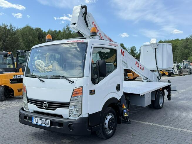 Nissan Cabstar Podnośnik Koszowy 21m CMC PLA 210 Zwyżka UDT Wumag GSR Multitel P7