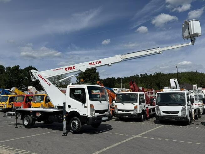 Nissan Cabstar Podnośnik Koszowy 21m CMC PLA 210 Zwyżka UDT Wumag GSR Multitel P7