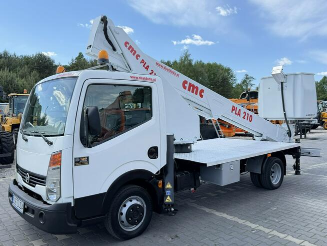 Nissan Cabstar Podnośnik Koszowy 21m CMC PLA 210 Zwyżka UDT Wumag GSR Multitel P7