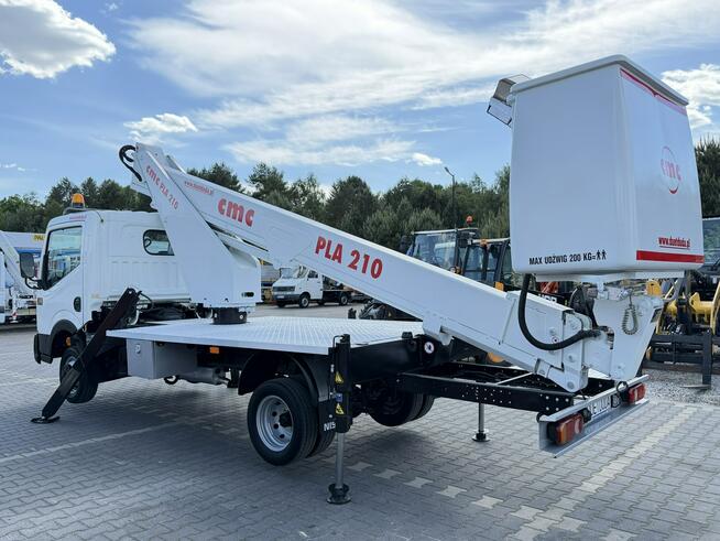 Nissan Cabstar Podnośnik Koszowy 21m CMC PLA 210 Zwyżka UDT Wumag GSR Multitel P7