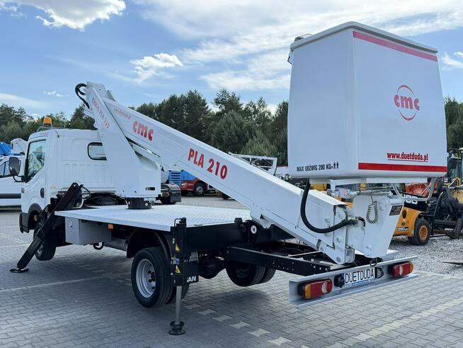 Nissan Cabstar Podnośnik Koszowy 21m CMC PLA 210 Zwyżka UDT Wumag GSR Multitel P7